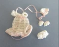 Hand  made baby clothes set