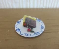 Christmas cake slice by Delph