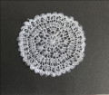 Very fine crochet table cloth