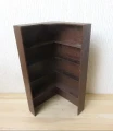 Corner shelf unit.