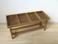 Sectioned produce stand