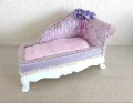 Pretty lavender chaise longue