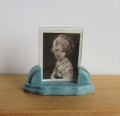 Framed photo blonde lady