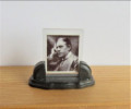 Framed photo of man 