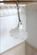 Ceiling light fluted frosted glass