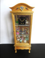 Filled shop cabinet - ladies items
