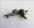 Small  Lying cat dark grey