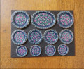 Large set of plates by V Fasken