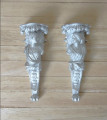 Pair metal corbels