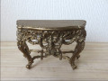  Gold console table by Alison Davies