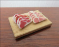 Board with meats