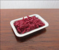 Butchers tray of mince