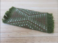Olive green rug