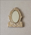 Gold framed mirror