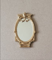 Gold frame mirror