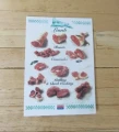 Modern butchers poster