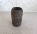 Narrow wood barrel