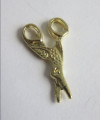 Gold stork scissors