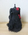 Ladies black gown on mannequin