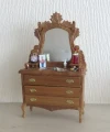 Dressing table with accessories