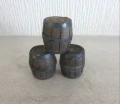 3 small barrels