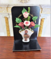 Reutter vase of flowers - Girl picture