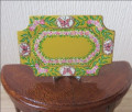 Hand painted tray