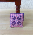 Hand stitched cushion