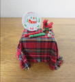 Christmas display with Avon plate