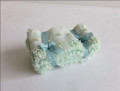 Blue towel bale