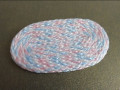 Braided oval rug