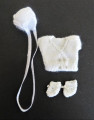 Baby set with bonnet