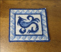 Dolphin rug SECONDS 