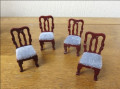 1/24 4 dining chairs