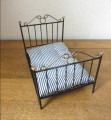 Black double bed by Robersons
