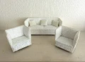Cream 3 pce suite