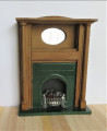 Arts & Crafts era fireplace