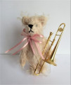 Trombonist bear 