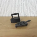 Flat iron & trivet