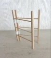 Wooden clothes airer