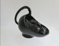 Coal scuttle with coal