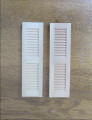 Pair window shutters
