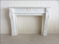 Louis XVI marble fire surround by Sue Cook