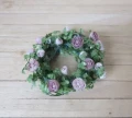  Wreath with  pink roses