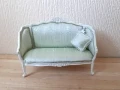 Green Sofa by Dolls House interior