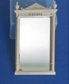 Whitewood framed mirror